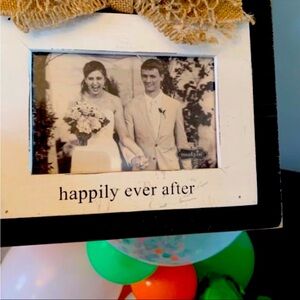 Happily Ever After - Picture Frame - New